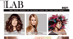 Desktop Screenshot of hair-lab.co.uk